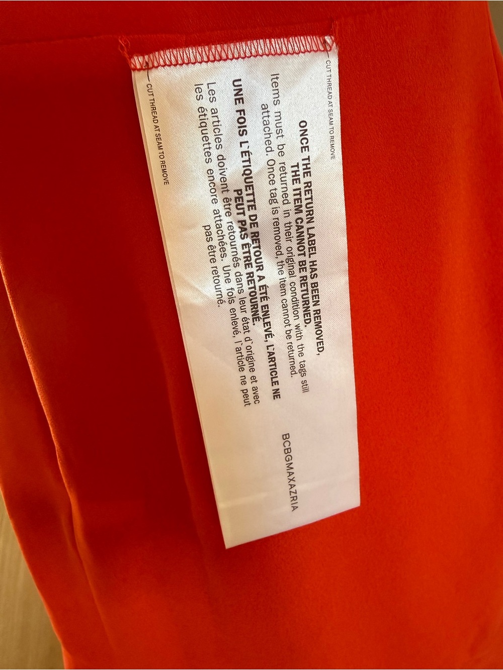 BCBGMaxAzria Red Ruffle Mini Dress - Picture 4 of 7